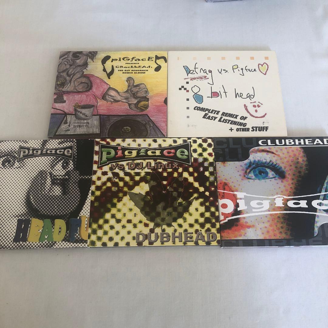 洋楽 pigface/the head remixes boxed set