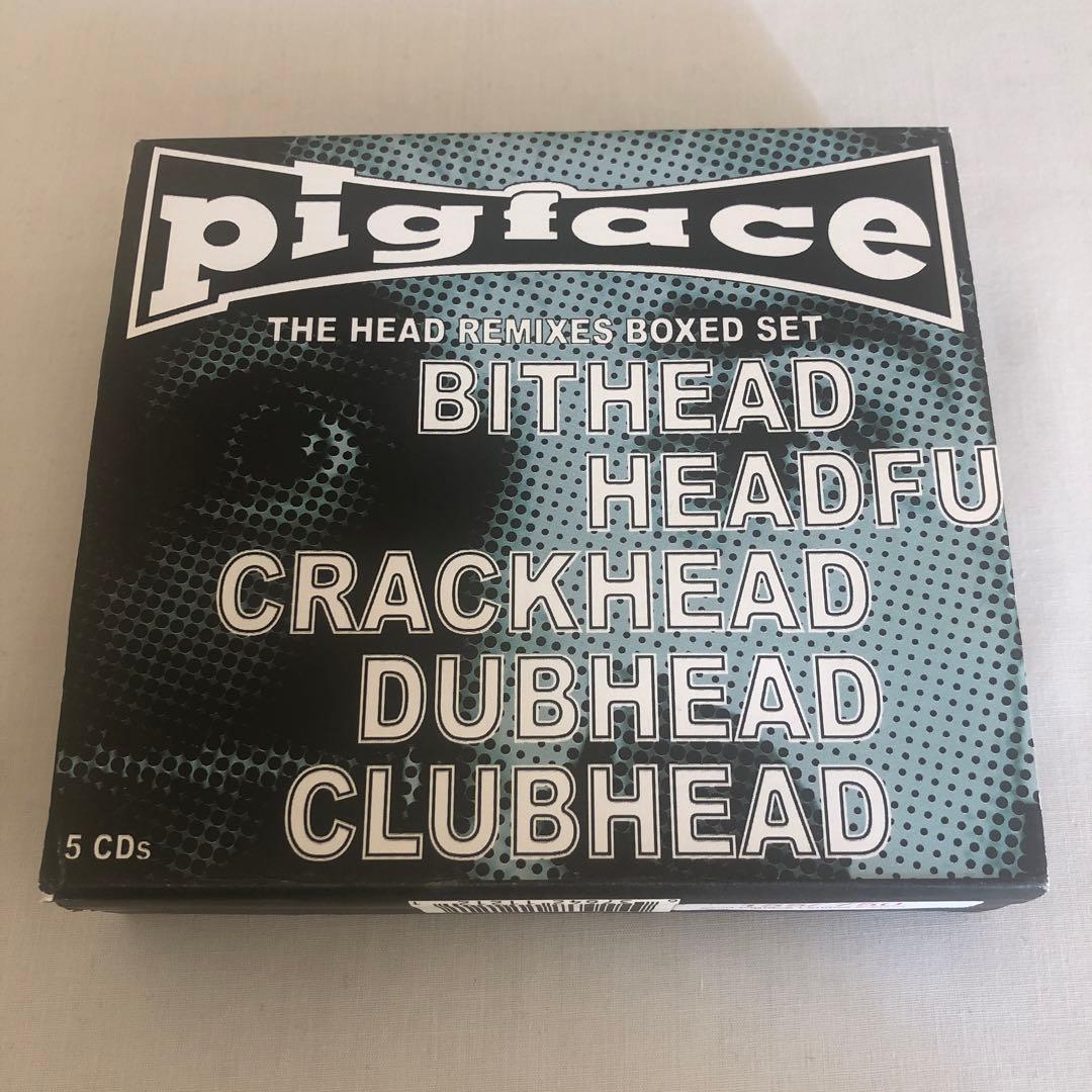 洋楽 pigface/the head remixes boxed set