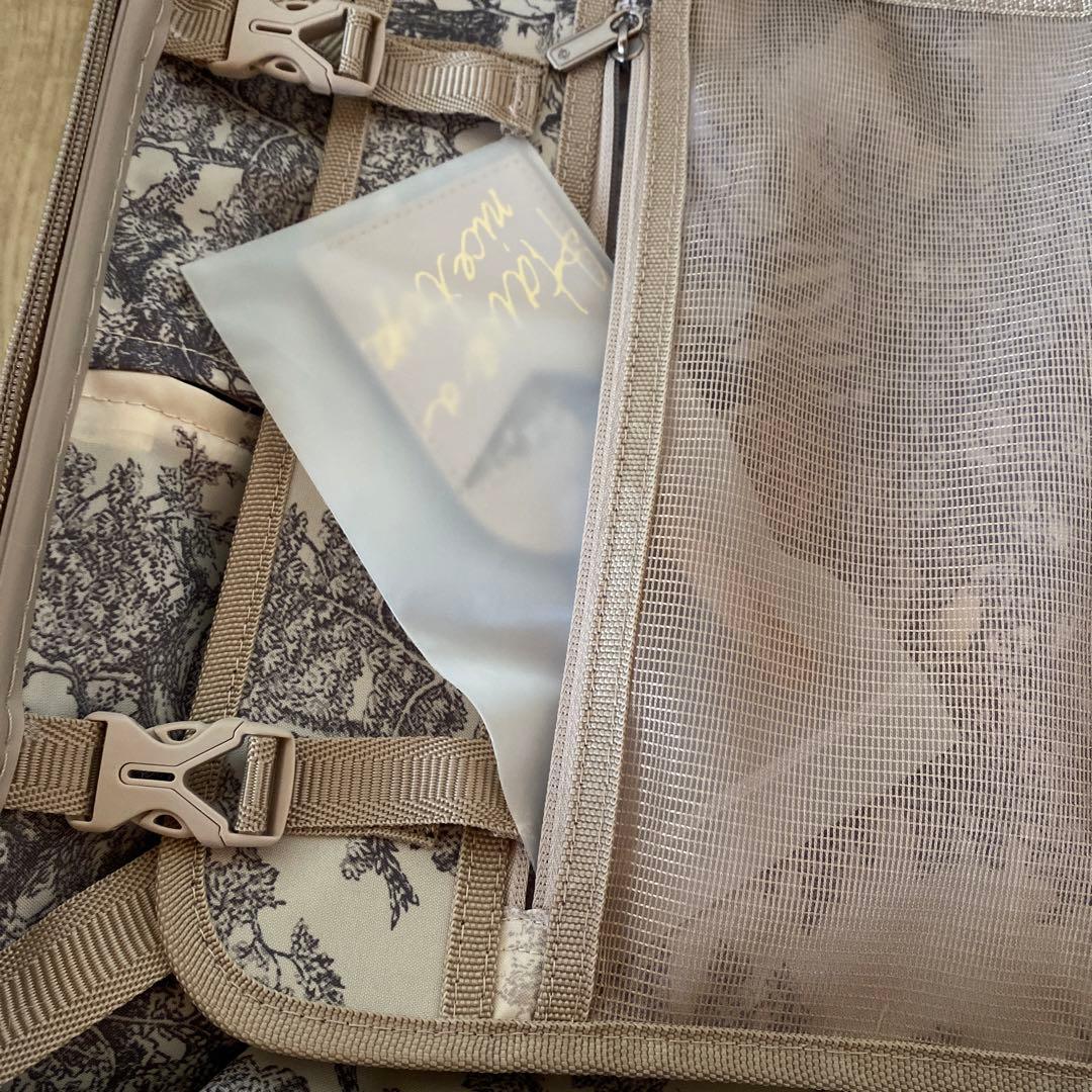 SNIDELコラボ Samsonite ベージュ キャリーケース