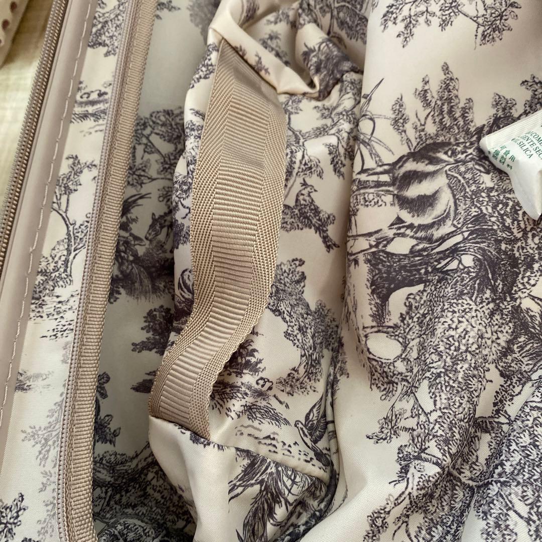 SNIDELコラボ Samsonite ベージュ キャリーケース