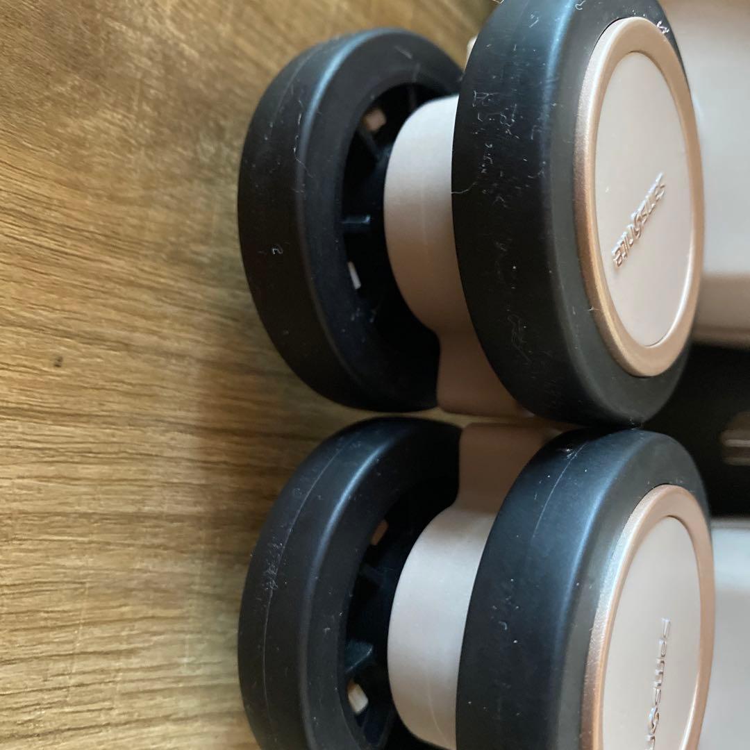 SNIDELコラボ Samsonite ベージュ キャリーケース