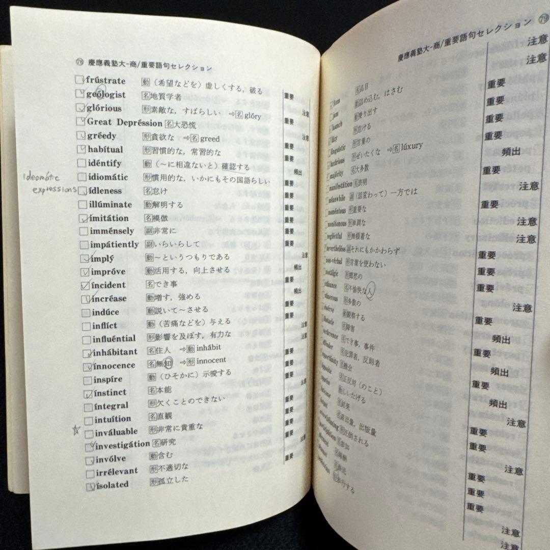 慶應義塾大学　商学部　1986年版　赤本　教学社