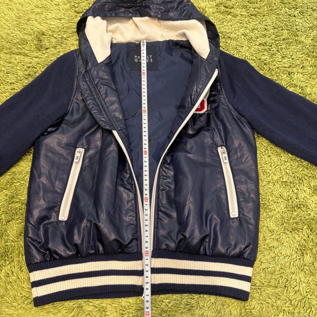 パーリーゲイツ PEARLYGATES ジップジャケット ワッペン ネイビー 0
