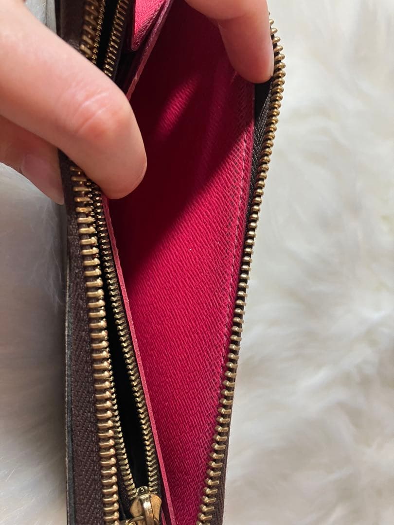 Xmasプレゼントに◎Louis Vuitton モノグラム 長財布ピンク内装⭐︎
