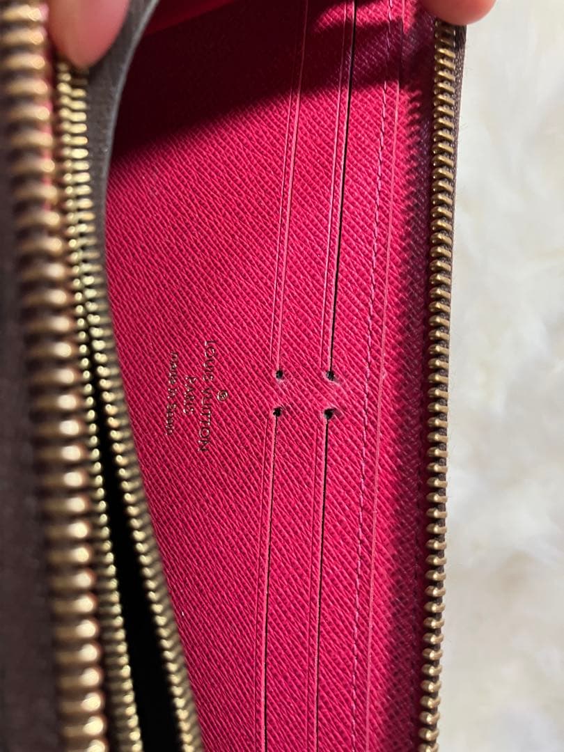 Xmasプレゼントに◎Louis Vuitton モノグラム 長財布ピンク内装⭐︎