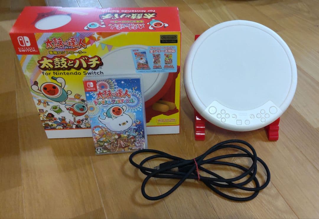 太鼓の達人 ドンダフルフェスティバル Switch ソフト 専用 コントローラー