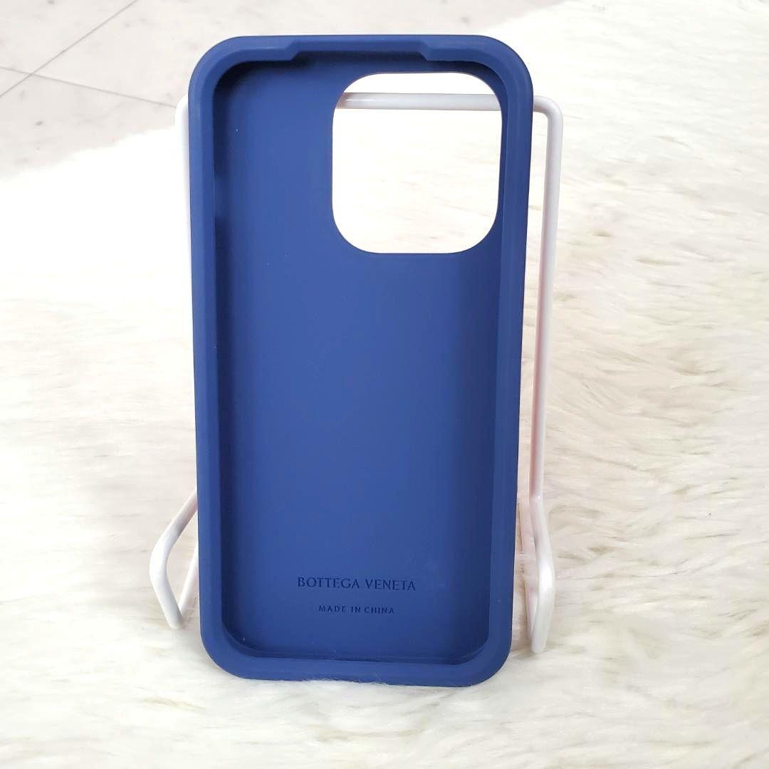 美品 ボッテガヴェネタ iPhoneケース イントレチャート 14Pro 希少