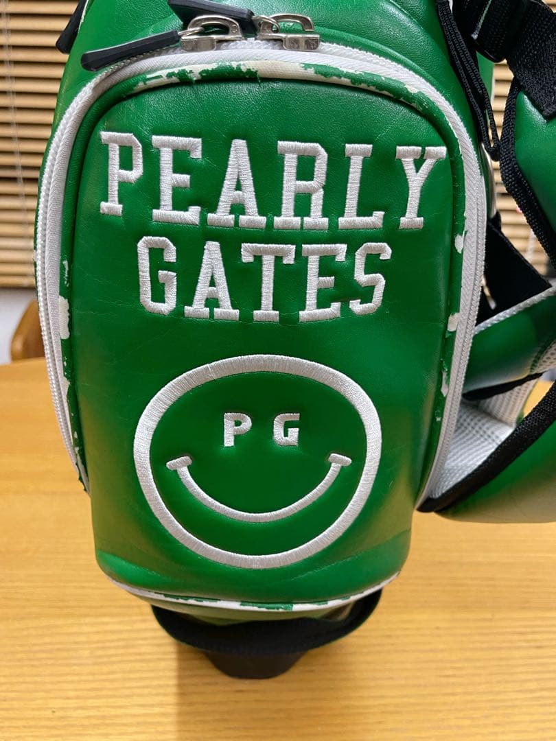 パーリーゲイツ  キャディバッグ■人気のグリーン  Pearly Gates■