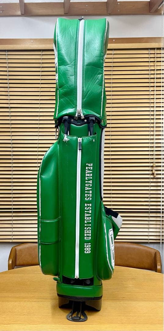 パーリーゲイツ  キャディバッグ■人気のグリーン  Pearly Gates■