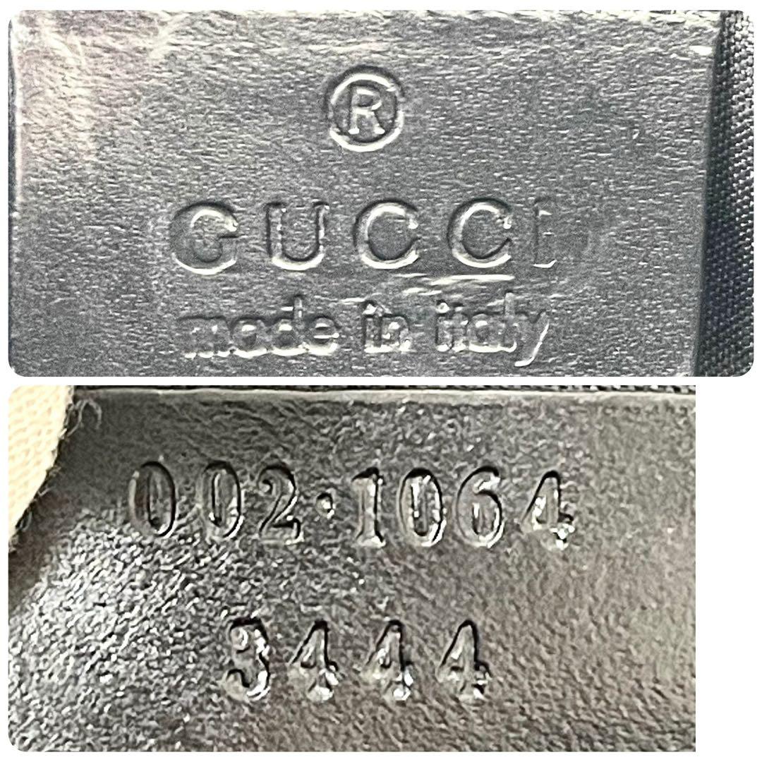 グッチ　GUCCI トートバッグ　キャンバス　002 1064 ジャッキー　黒