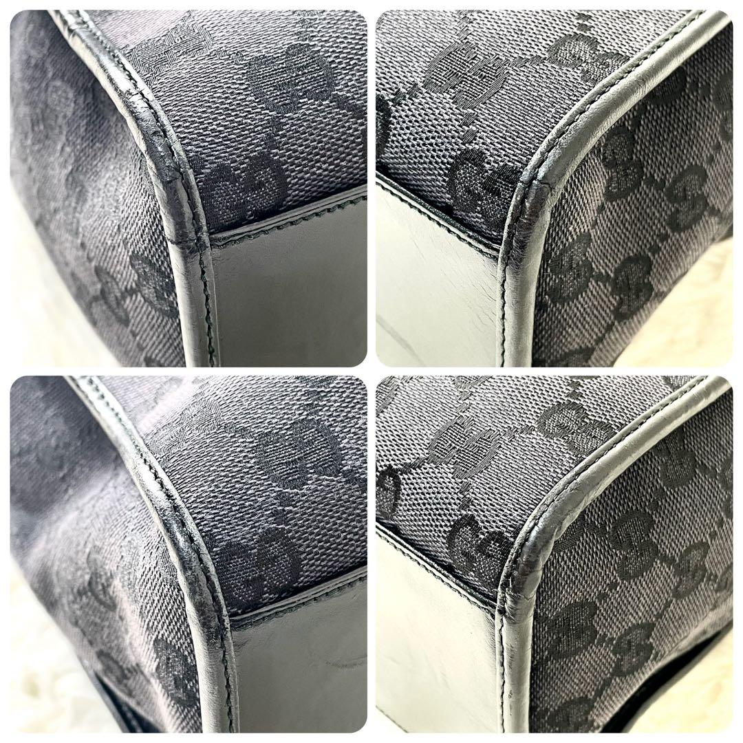 グッチ　GUCCI トートバッグ　キャンバス　002 1064 ジャッキー　黒