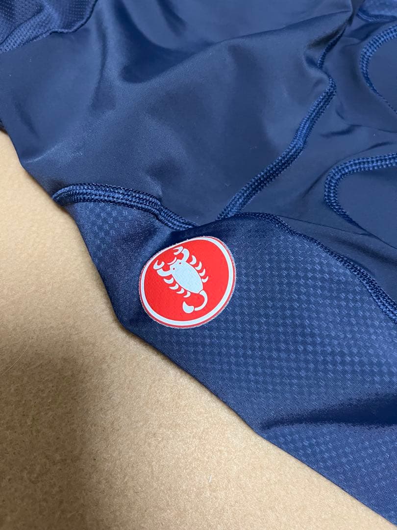 CASTELLI COMPETIZIONE ネイビー ビブショーツ M サイズ