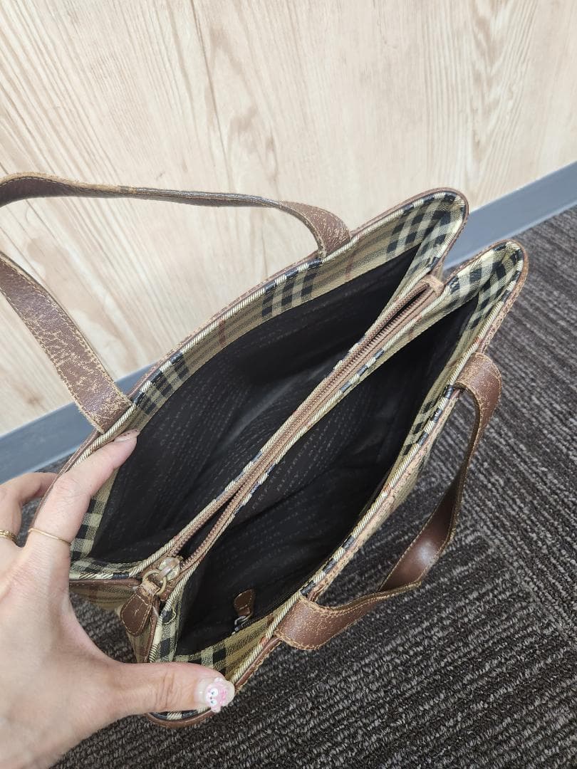 BURBERRY（バーバリー）ノバチェック トートバッグ