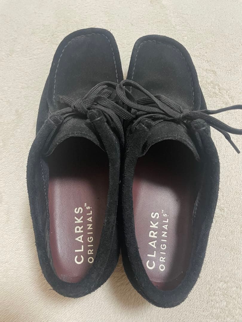 【美品値下げ】クラークス ワラビー GORE-TEX UK6 24.5