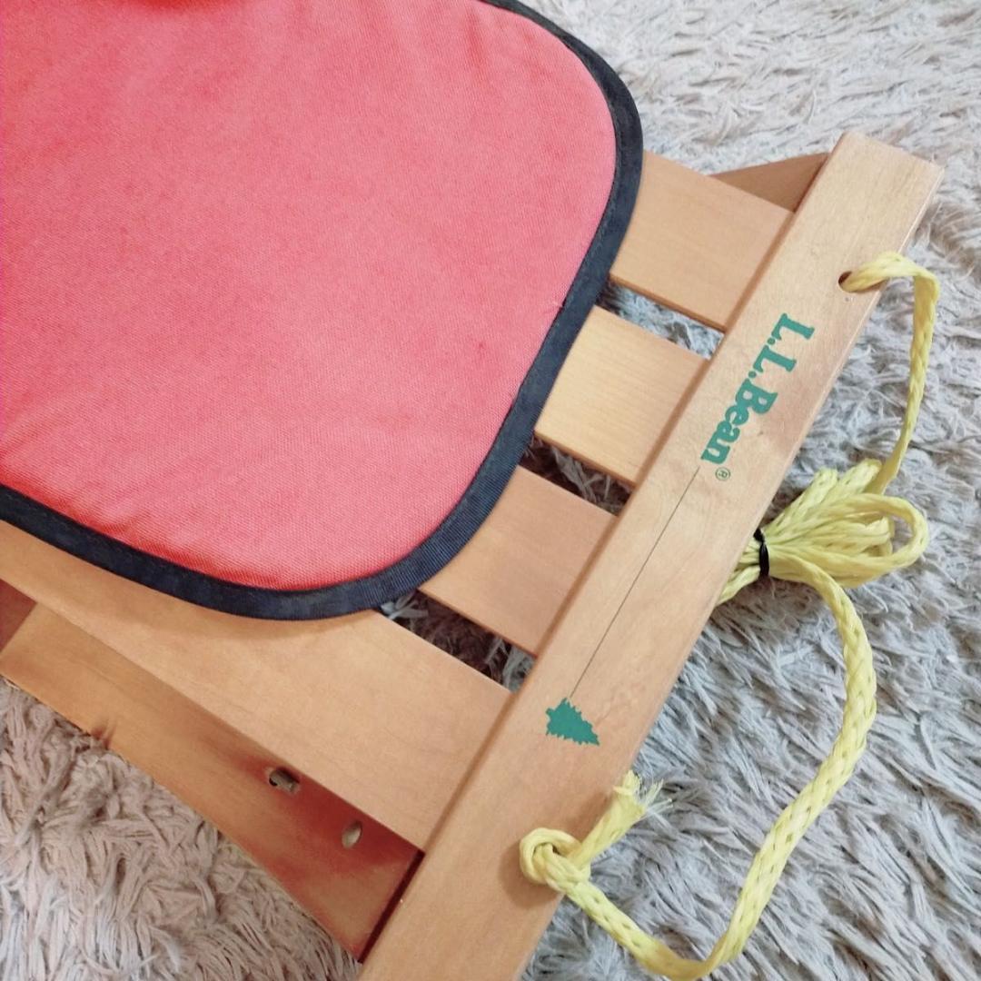 希少品　人気　Ｌ.Ｌ.Ｂｅａｎ 子供用　木製　ソリ
