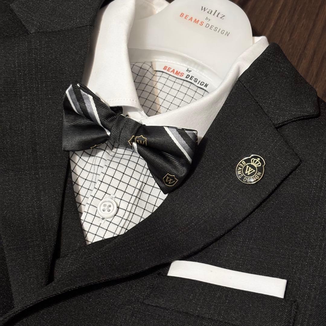 130・ベスト付き✴︎Waltz by BEAMS DESIGN　フォーマルスーツ