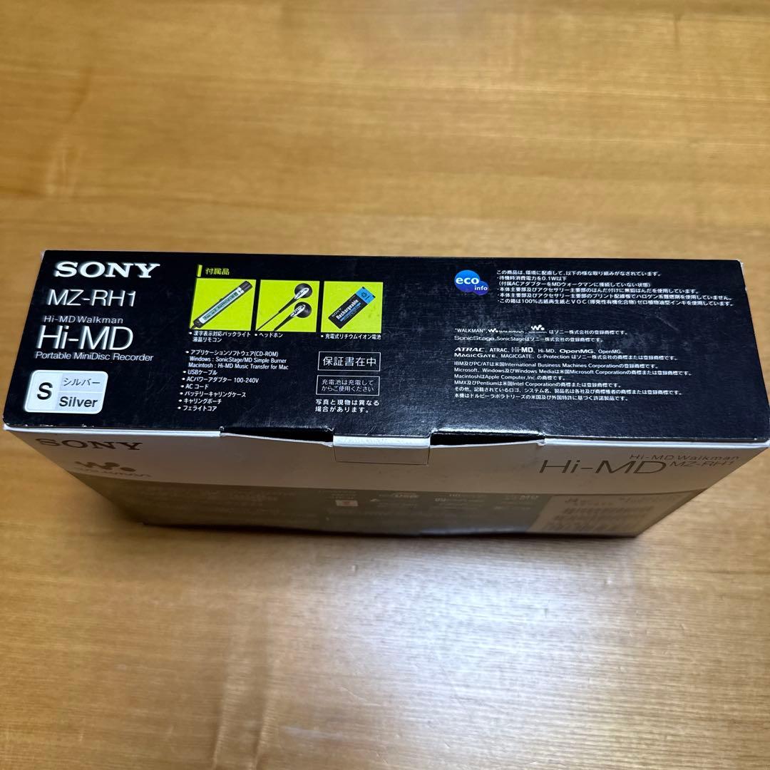 【付属品完品】【美品】SONY MZ-RH1 ポータブルMDプレーヤー
