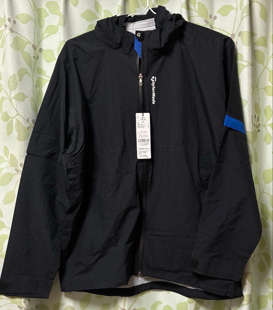 TaylorMade レインウェア上下セット ブラック サイズ上O(LL)下 L