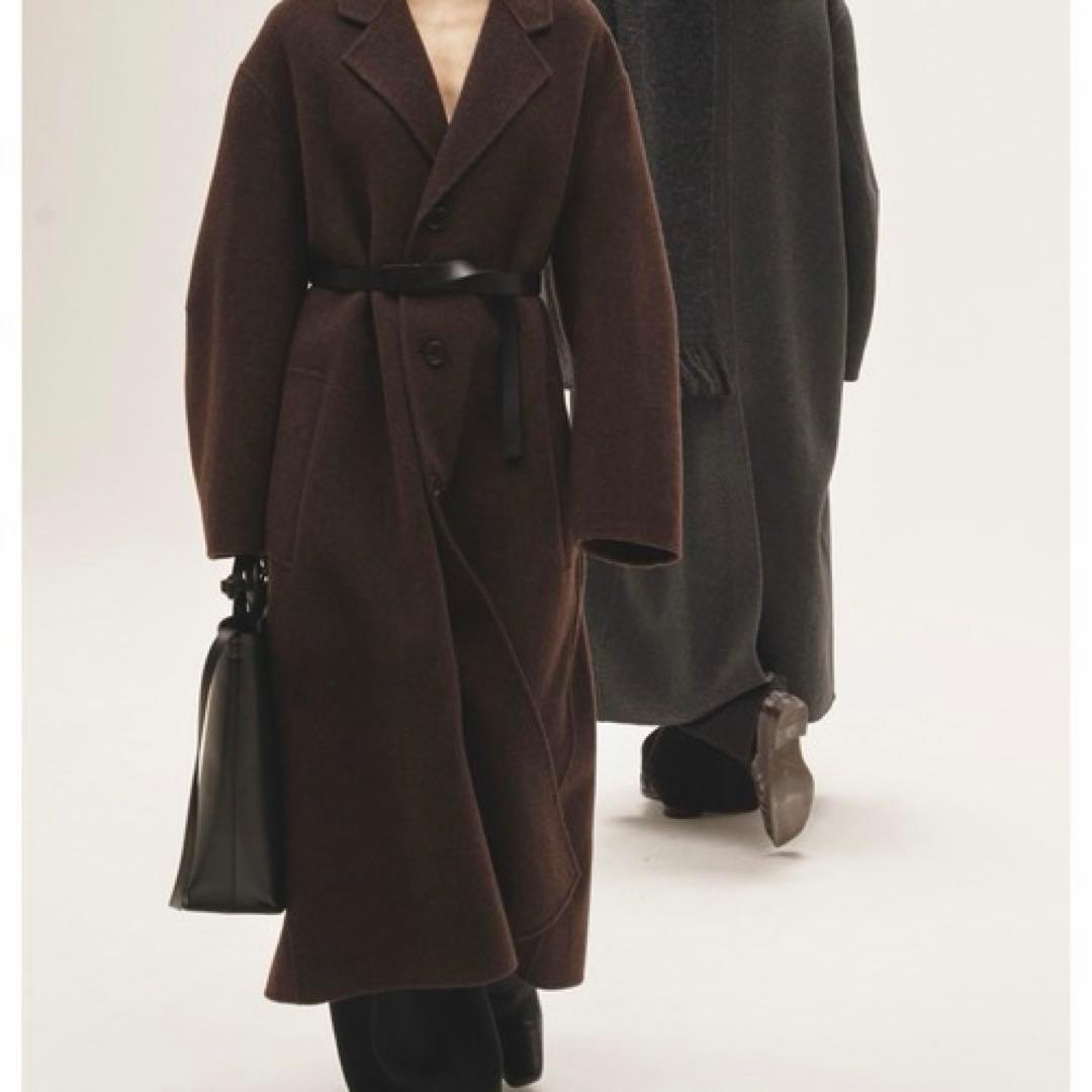 新品 TODAYFUL ウールオーバーコート ブラック38