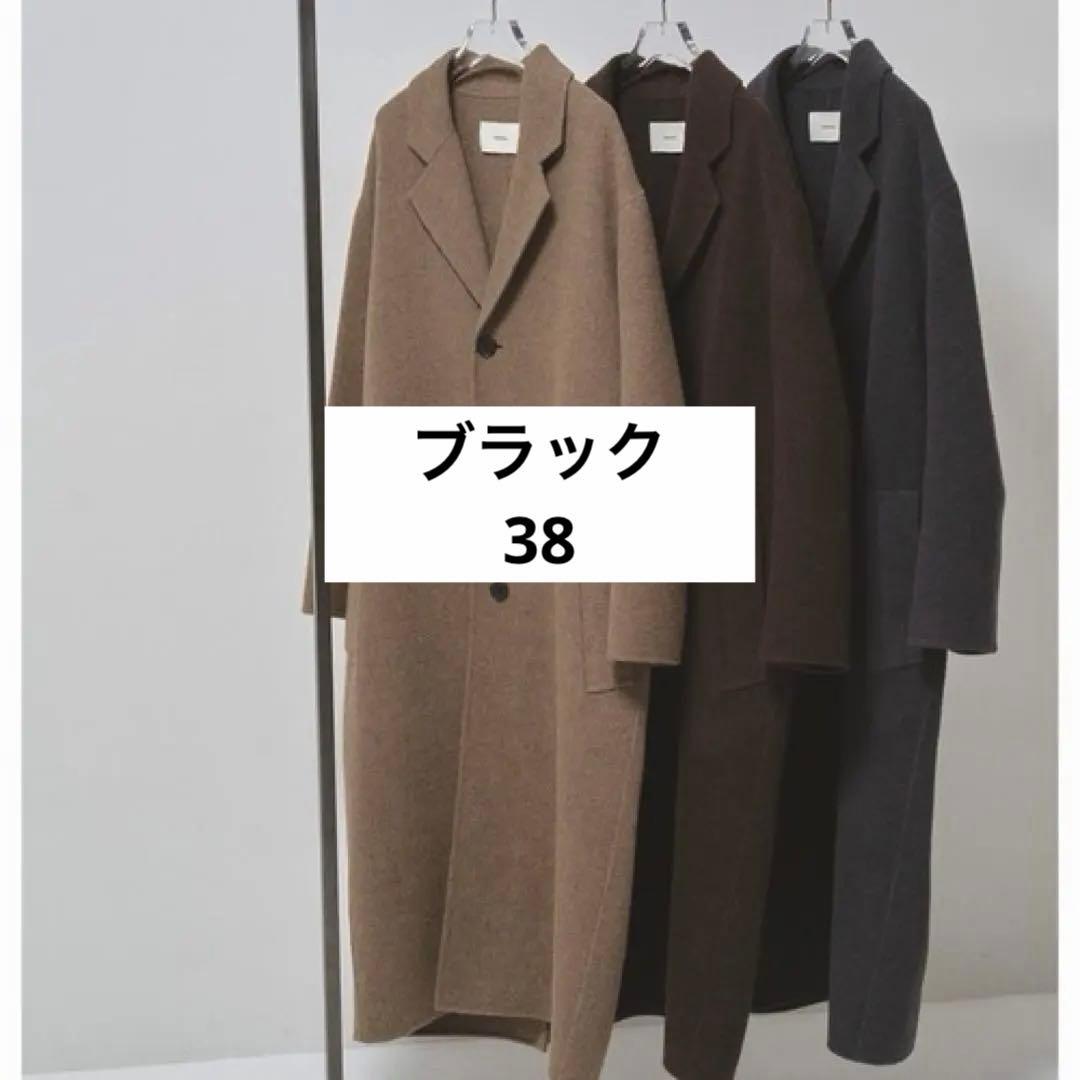 新品 TODAYFUL ウールオーバーコート ブラック38
