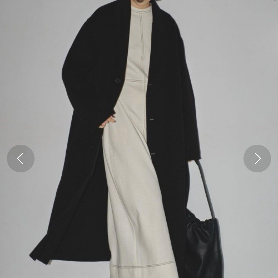 新品 TODAYFUL ウールオーバーコート ブラック38