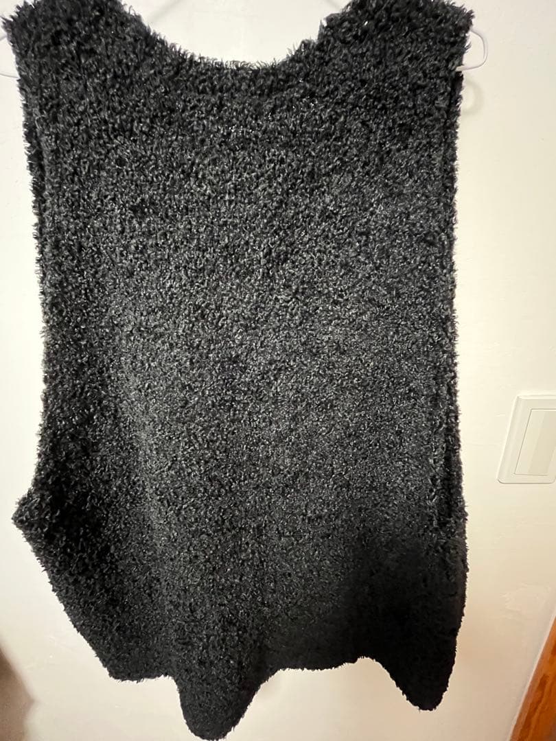 mizuiro ind へアリーヤーンワイドベスト