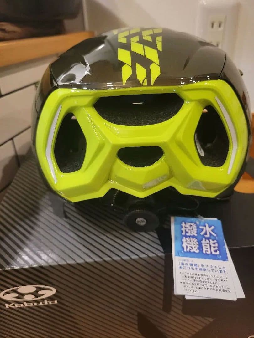 Kabuto AERO R2 ヘルメット オリーブイエロー L/XL