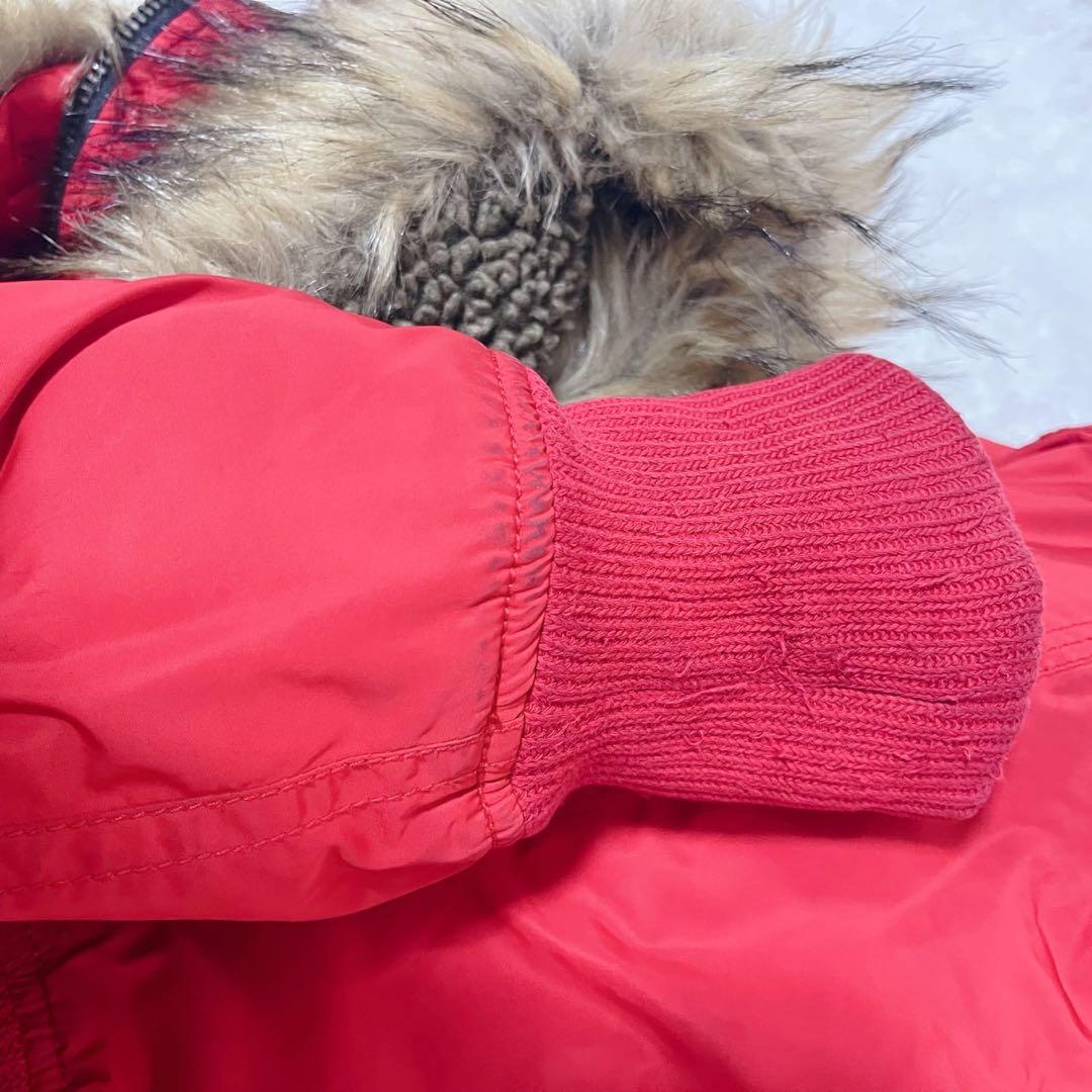 DIESEL ディーゼル N-2B フライトジャケット L 赤 国内正規品