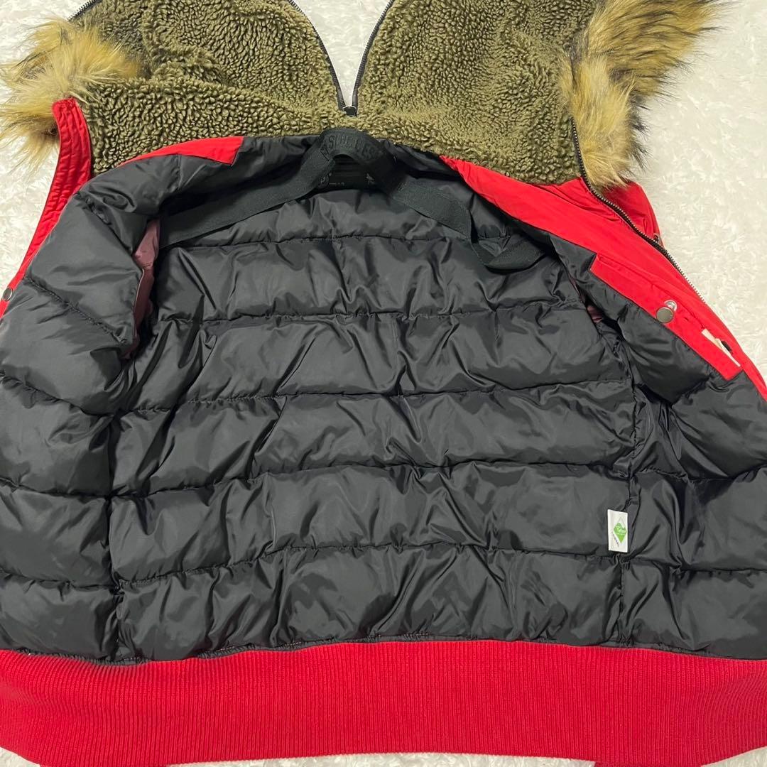 DIESEL ディーゼル N-2B フライトジャケット L 赤 国内正規品