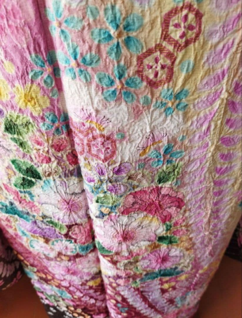 ハッピー様　302.振袖7点セット 　正絹　フルセット　成人式