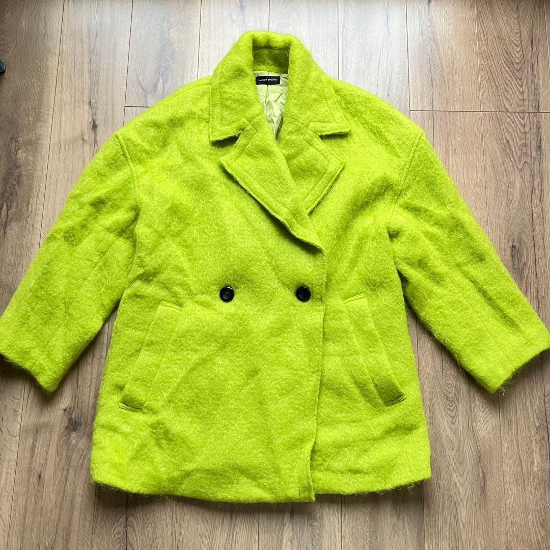 MAISON SPECIAL✸メゾンスペシャル✸MohairShaggyCoat