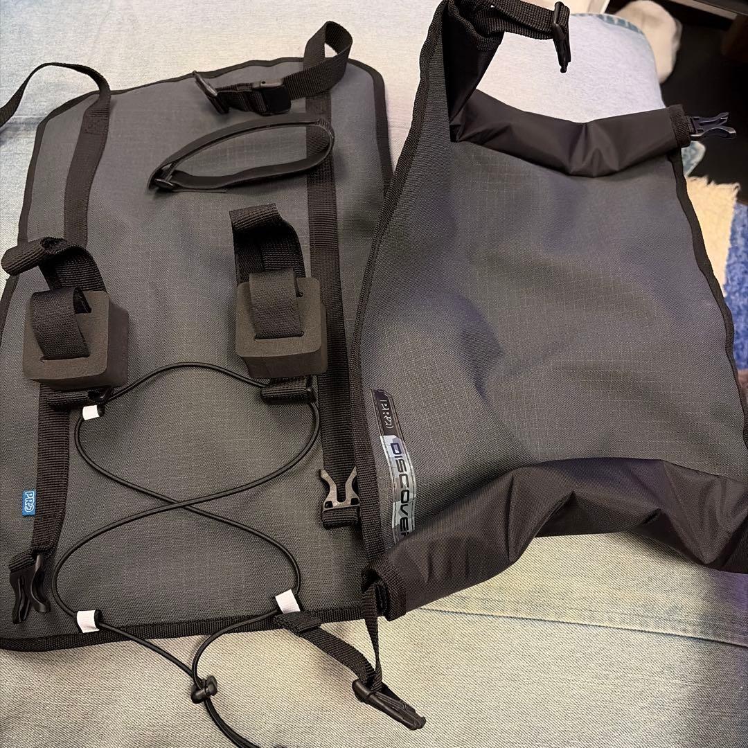 シマノプロ SHIMANO PRO DISCOVER ハンドルバーバッグ グレイ