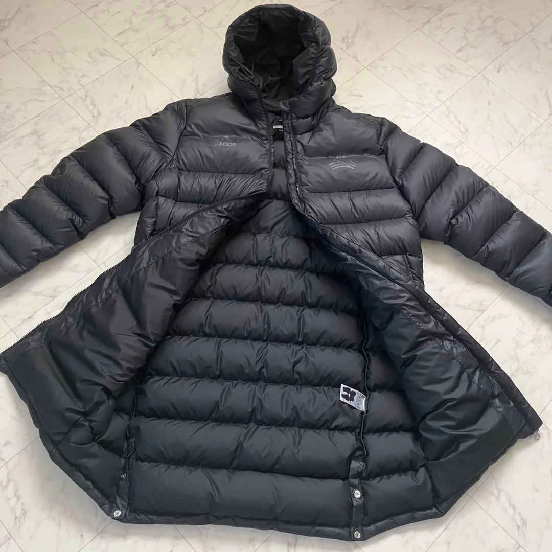 美品✨adidas ベンチコート ロングダウンコートTANGO ブラック XO