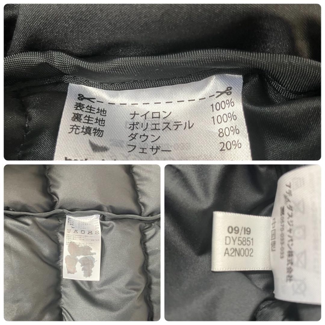 美品✨adidas ベンチコート ロングダウンコートTANGO ブラック XO