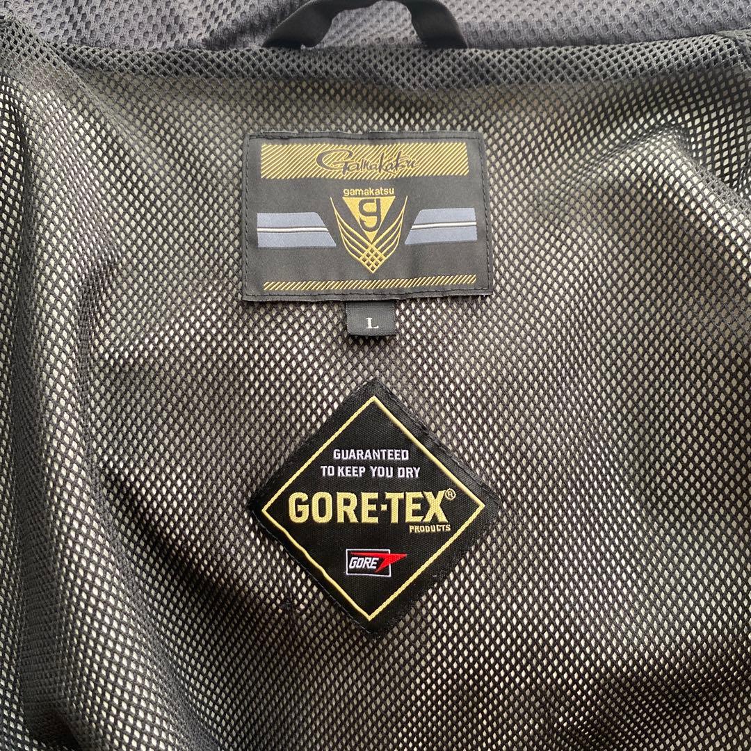 がまかつ　ゴアテックス　レインスーツ