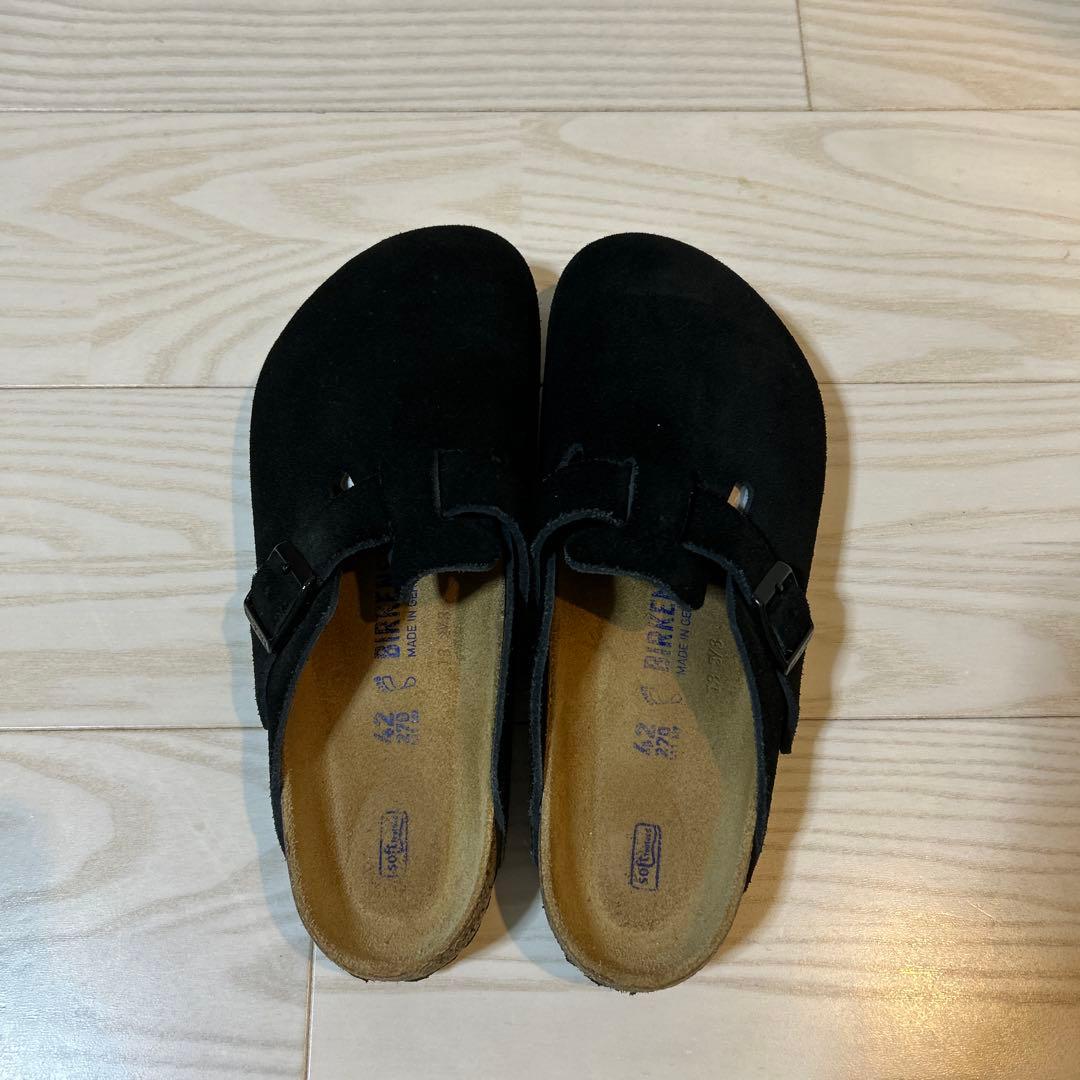 ビルケンシュトック　ボストン黒　27.0cm