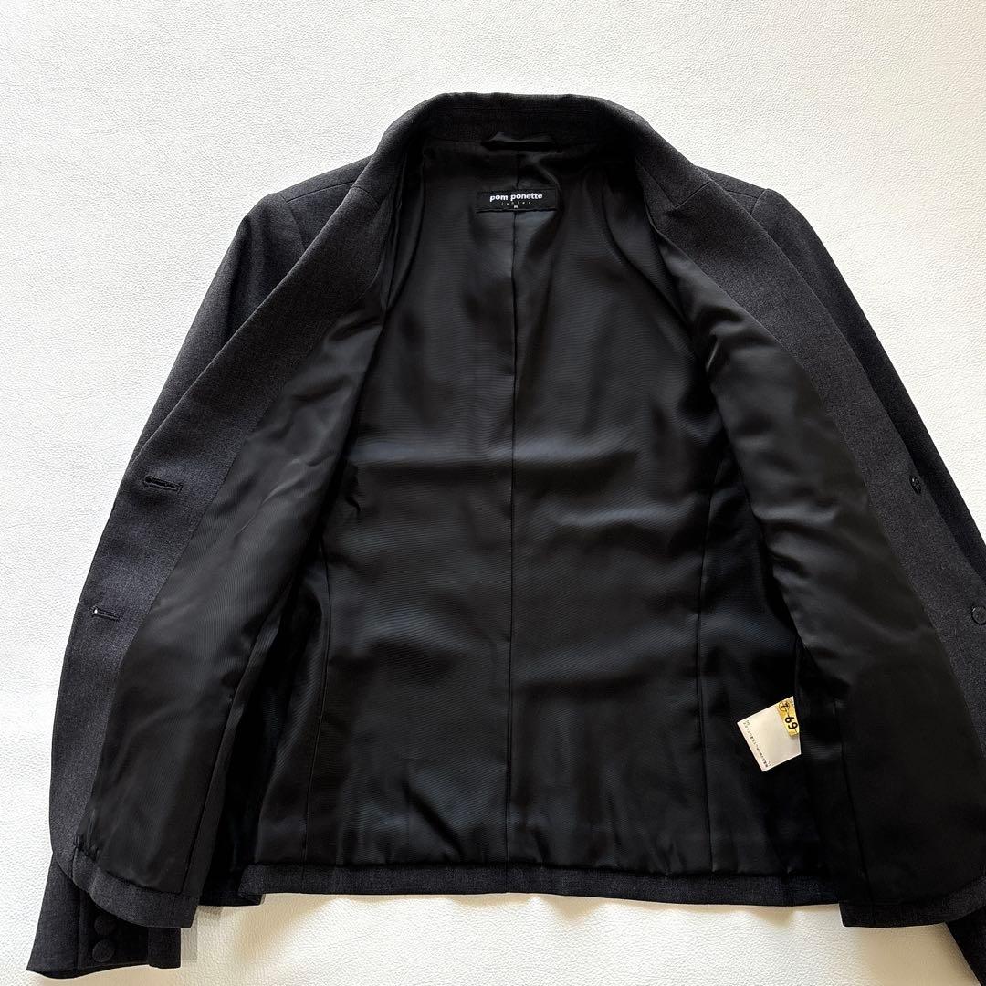 美品✨ポンポネット　フォーマル スーツ M 150 定番 卒服 受験 面接