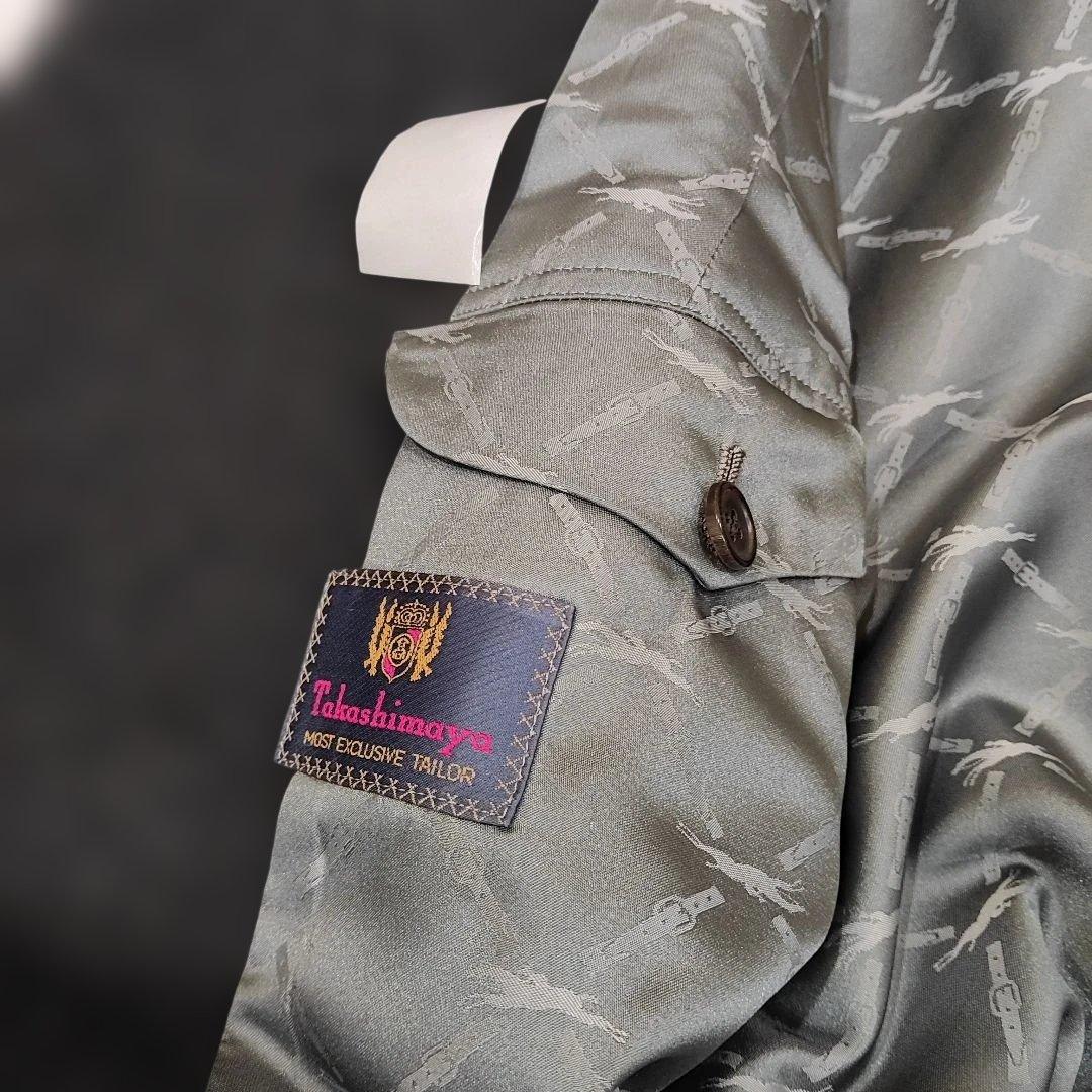 ダンヒル　カシミヤ　　ダークグレー チェスターコート 　ネーム入