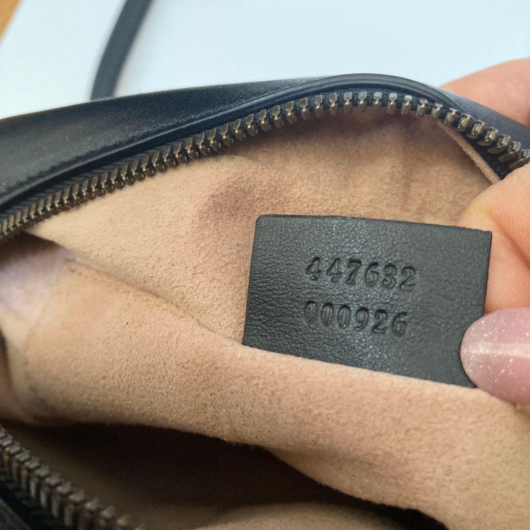 GUCCIグッチ　GGマーモントミニ カメラバッグ