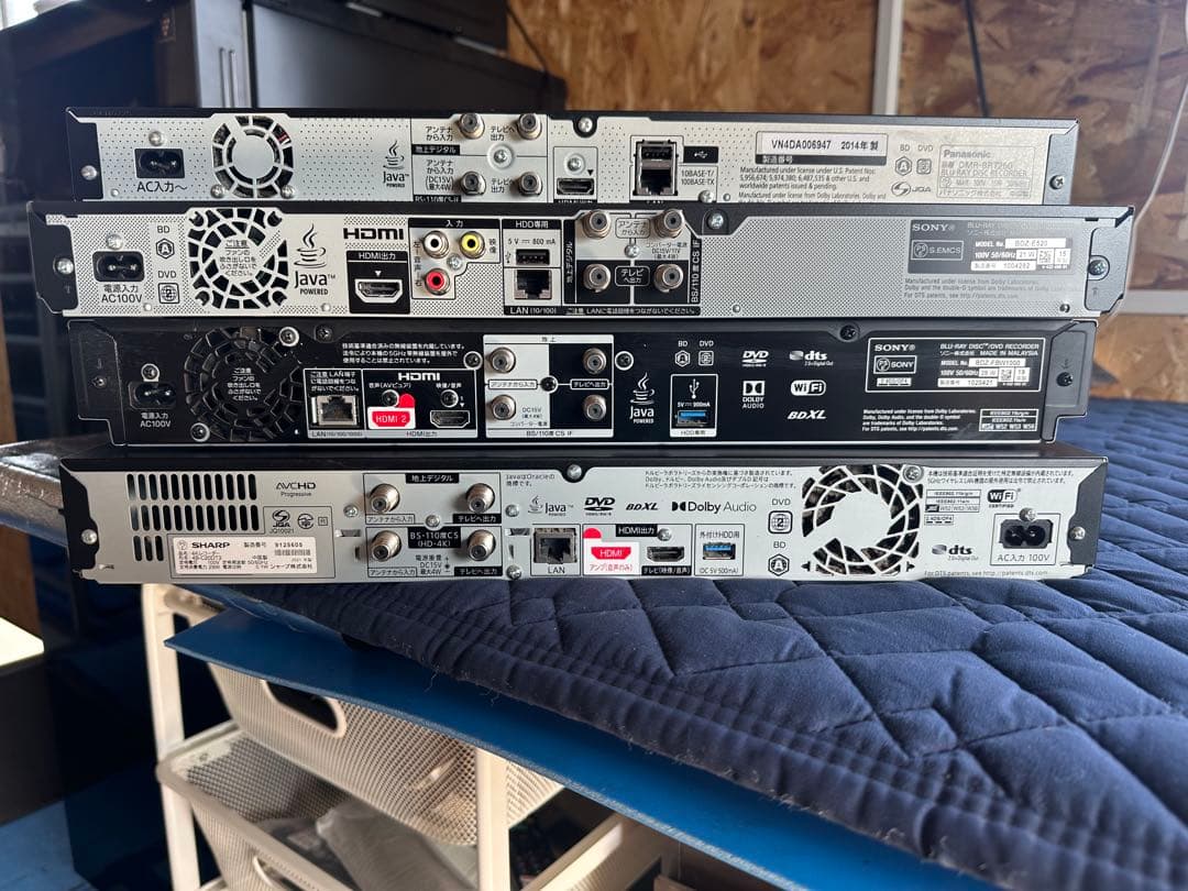ブルーレイレコーダー ジャンク　まとめ売り