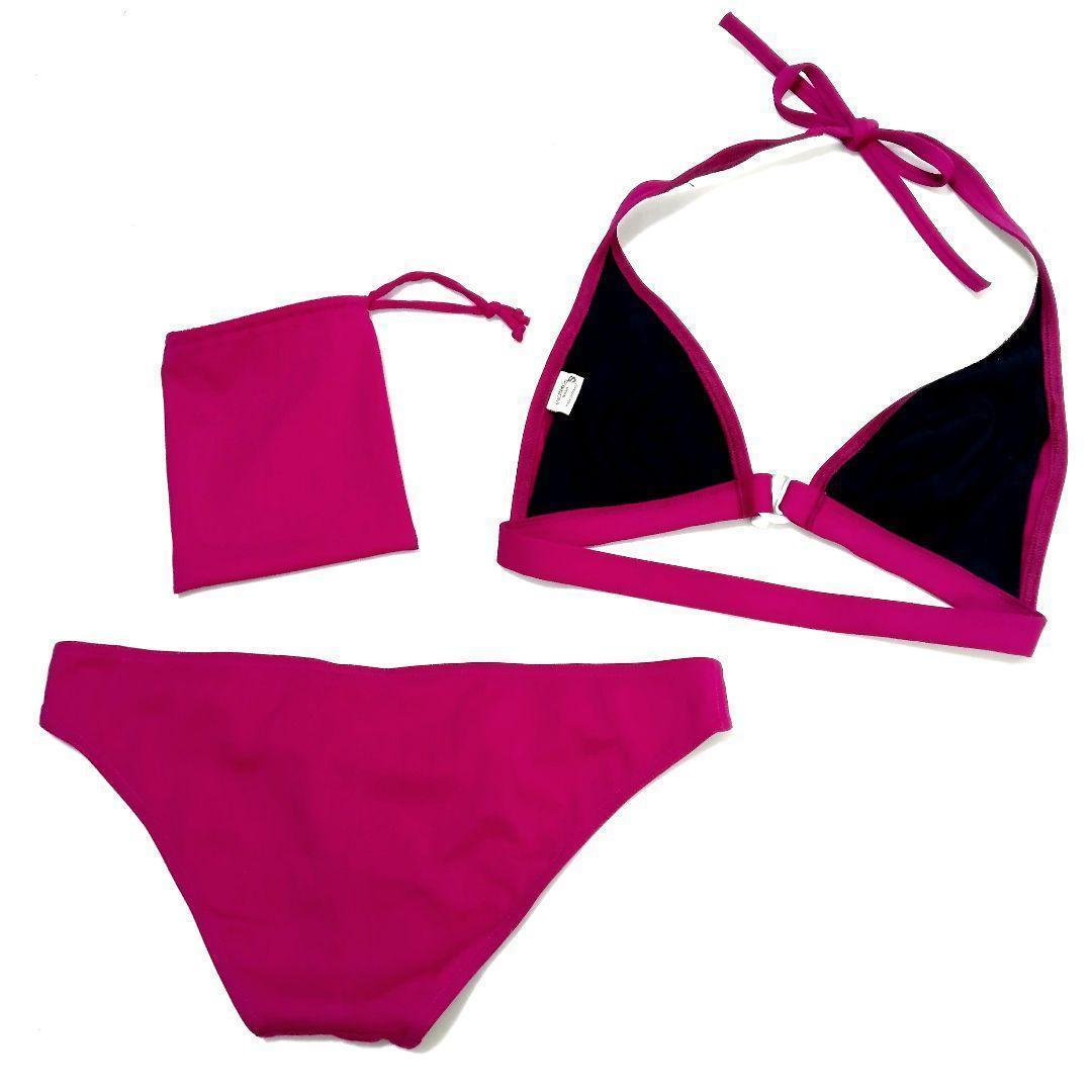 極美品✨ エルメス　水着　ビキニ　上下セット　ピンク　ポーチ付き　高級感