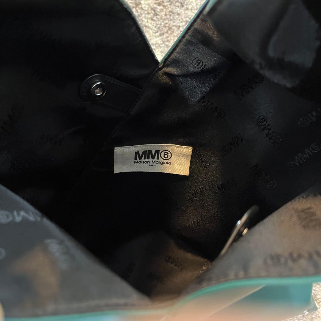 は*く様 訳アリ美品 MM6 メゾンマルジェラ 限定 グリーン ジャパニーズバッ