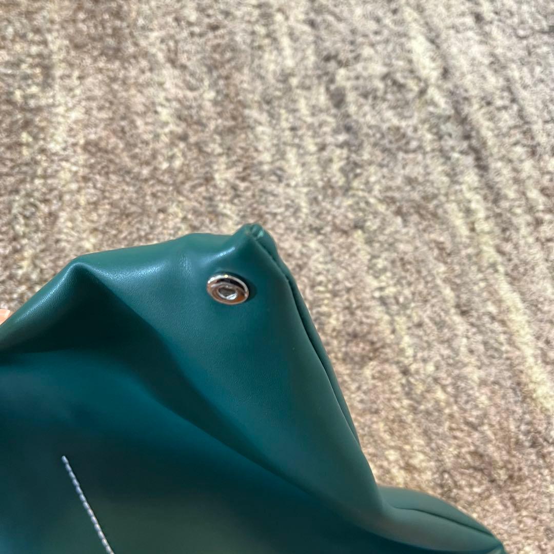 は*く様 訳アリ美品 MM6 メゾンマルジェラ 限定 グリーン ジャパニーズバッ