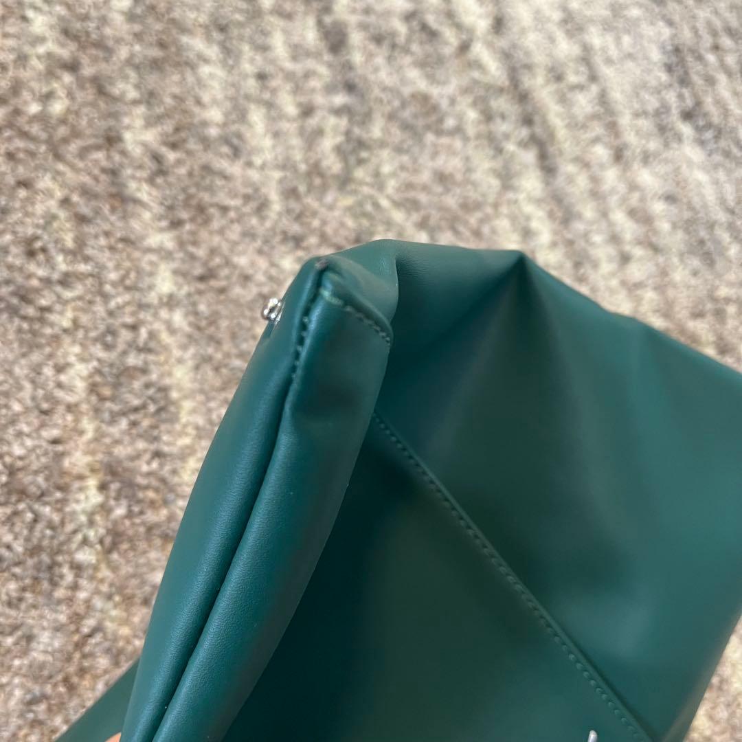 は*く様 訳アリ美品 MM6 メゾンマルジェラ 限定 グリーン ジャパニーズバッ