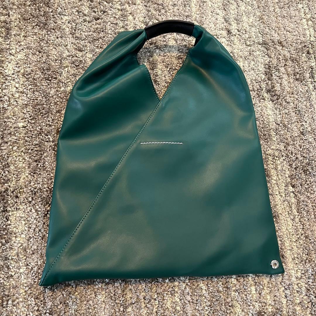 は*く様 訳アリ美品 MM6 メゾンマルジェラ 限定 グリーン ジャパニーズバッ