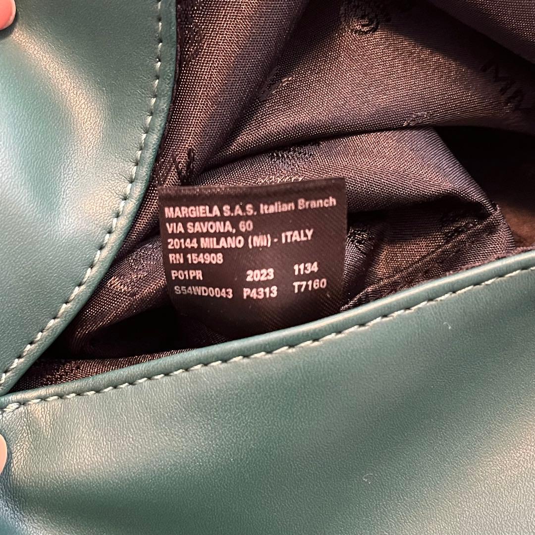 は*く様 訳アリ美品 MM6 メゾンマルジェラ 限定 グリーン ジャパニーズバッ