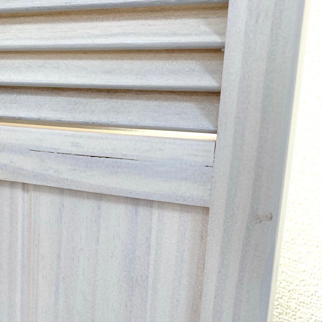 merry.san様 未使用品　シャビーウッド　パーティション　3連　間仕切り