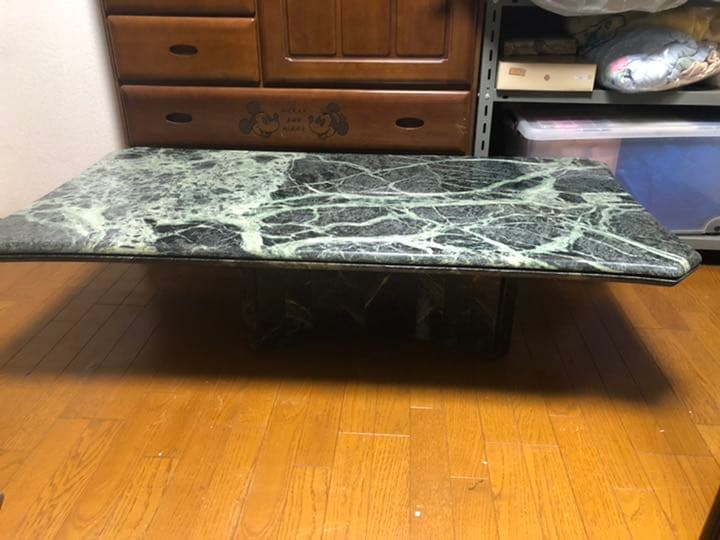 引取限定【大理石】センターテーブル・ローテーブル