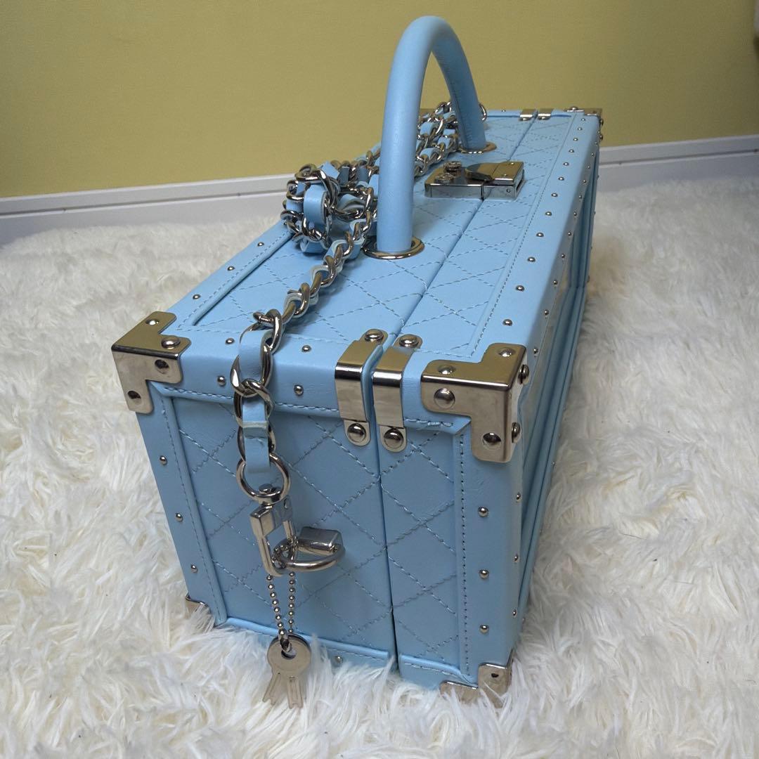 【美品】【未開封】エンジェル シャンパン 水色 750ml 専用ケース付き