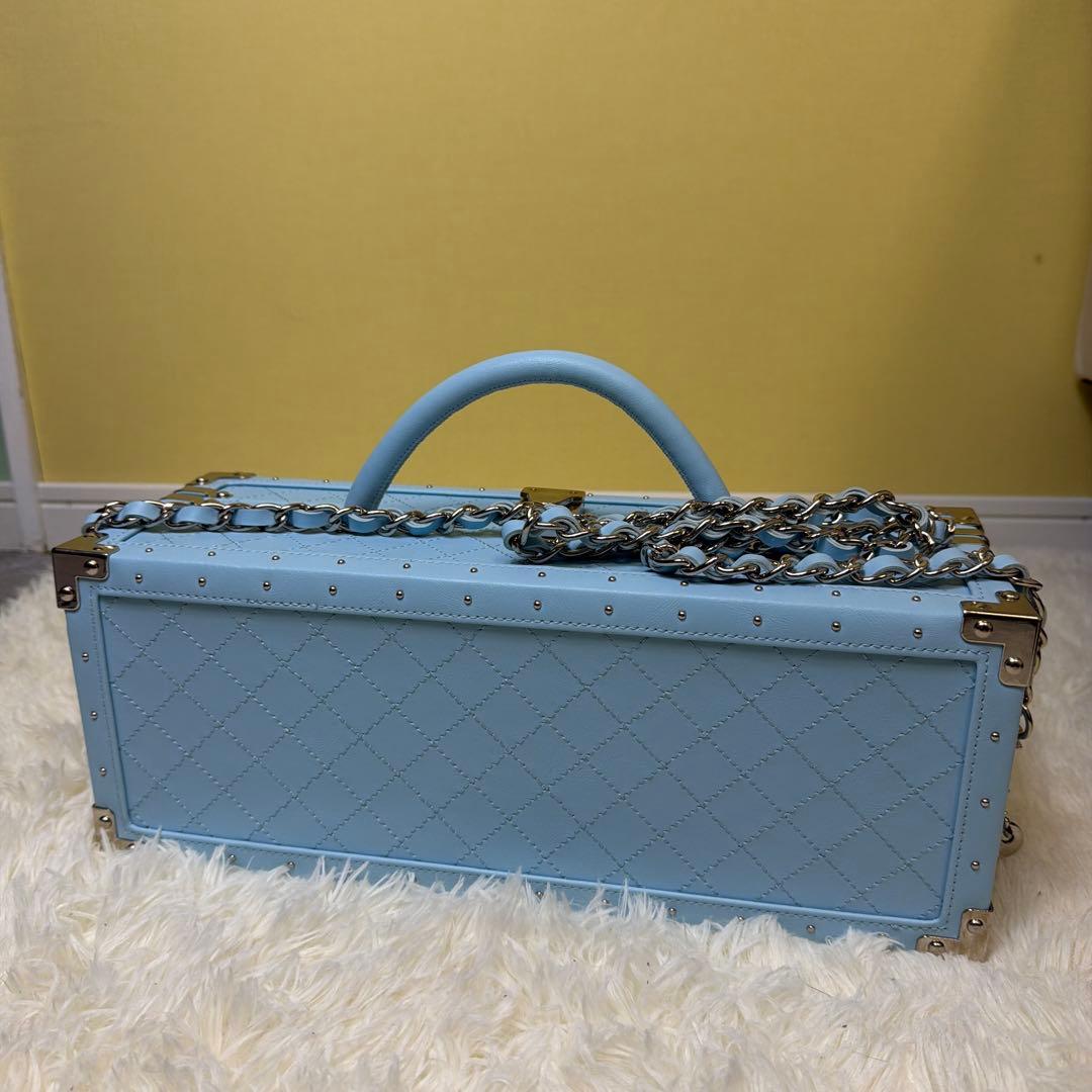 【美品】【未開封】エンジェル シャンパン 水色 750ml 専用ケース付き